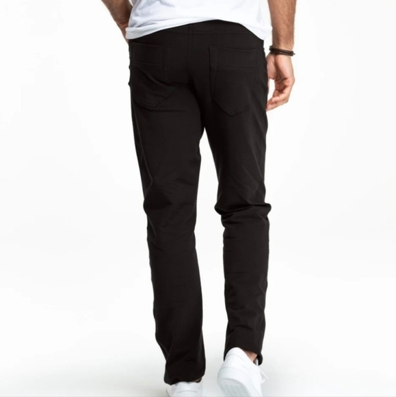 Swet Tailor Black All-In Pants Men's 34x32 - Picture 2 of 11